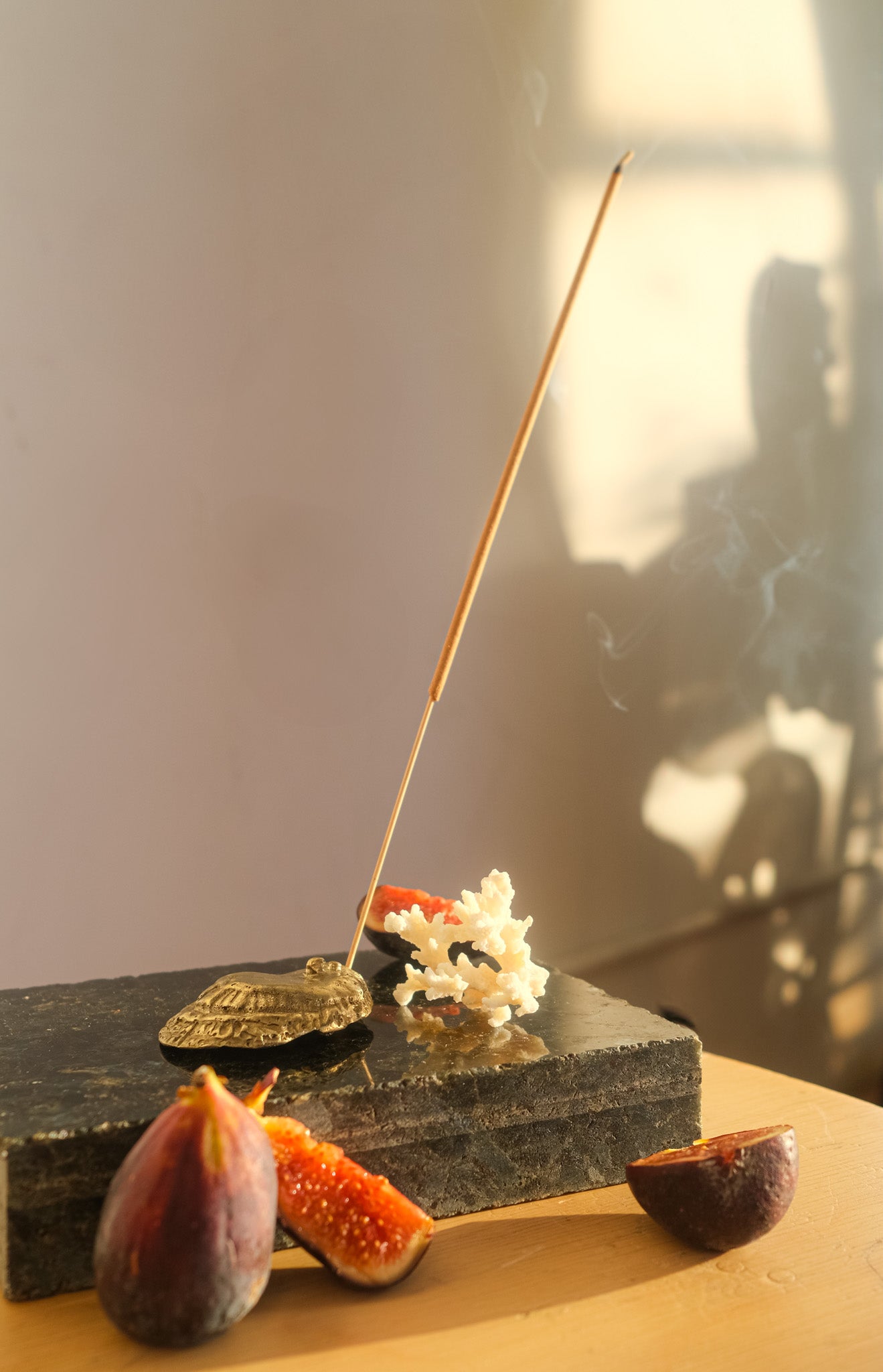 Oyster Shell Incense Holder